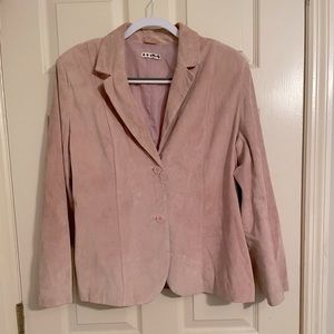 Pink Suede Jacket